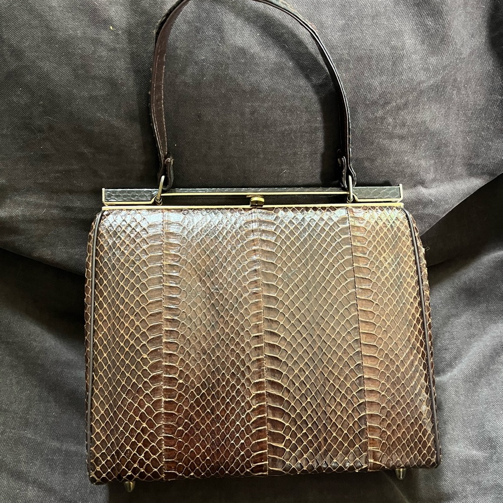 Vintage Brown Handbag